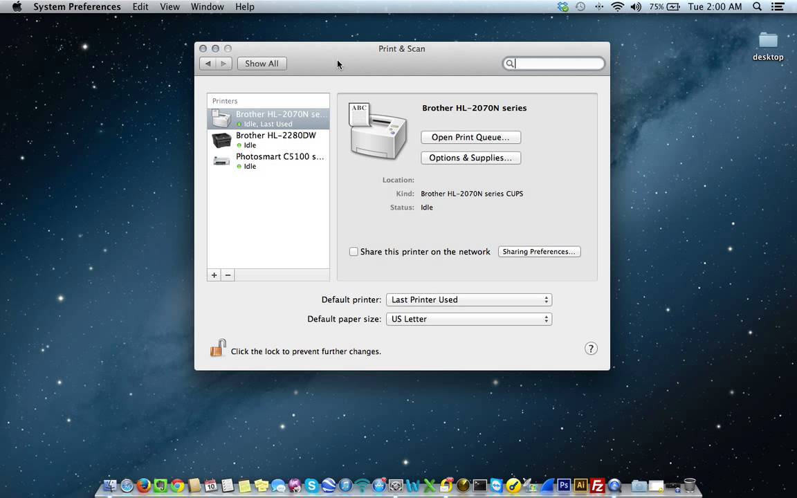 how to set up printer mac