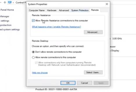 How to Disable Remote Assistance in Windows