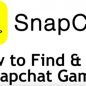 how to play snap games