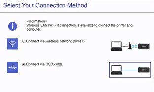 how to connect a printer xp 8600 using usb cable