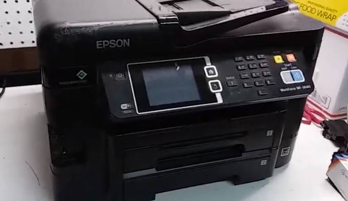 how to replace power supply adapter on epson wf-3620