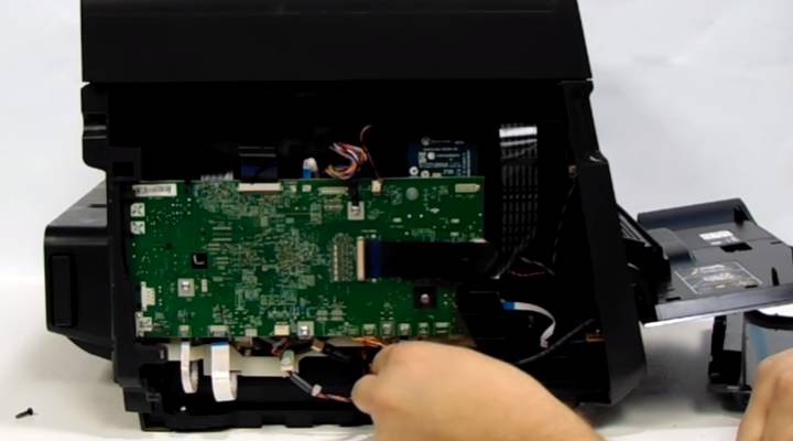 replacing power supply unit and logic formatter board on hp 8620