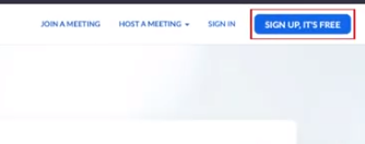 how to sign up zoom